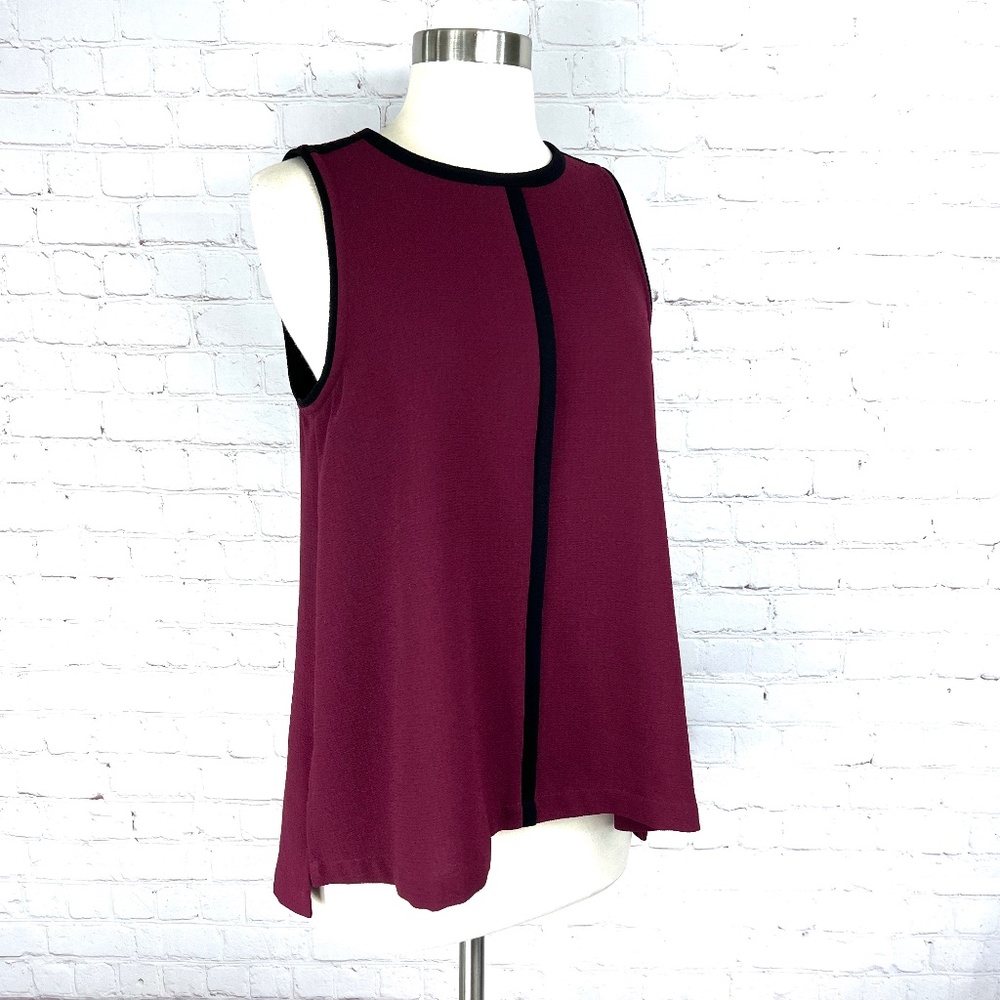 🏷️•|•MADEWELL•| Crepe Canal Tank Top - Picture 5 of 11